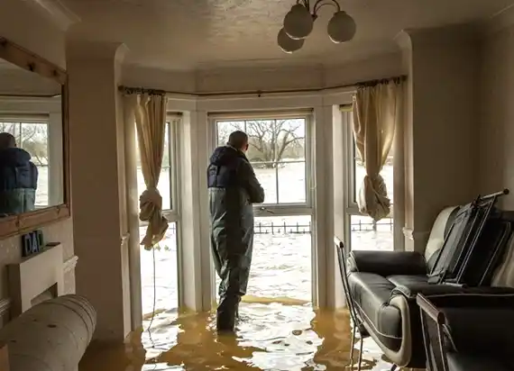 water damage restoration service Elmwood Park